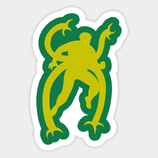 Minimalist Doctor Octopus Sticker